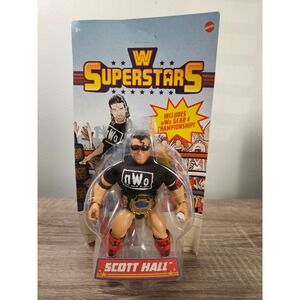Mattel WWE Superstars Scott Hall nWo Series 2 Action Figure with Belt HDM78 New